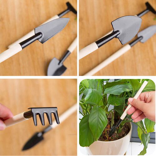 3pcs/Set Mini Gardening Tools Grow Vegetables Flowers