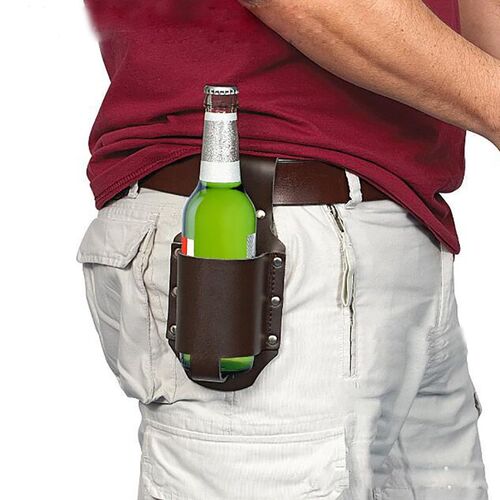 Outdoor Climbing Hiking Holster Portable Bottle Waist Beer B