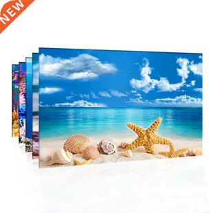Aquarium Background Decoration Sticker Fish Tank Landscape S
