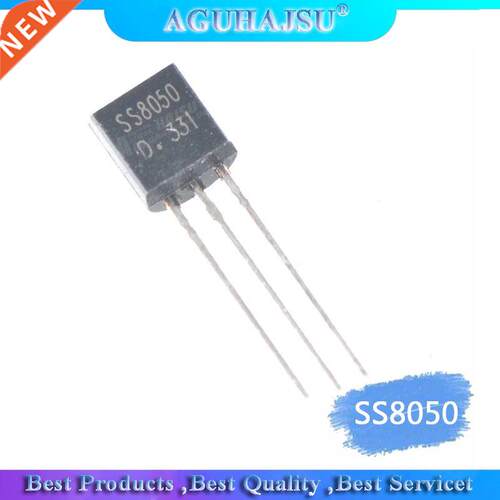 100PCS SS8050 TO-92 8050 TO92 new Double S high current 1.5A