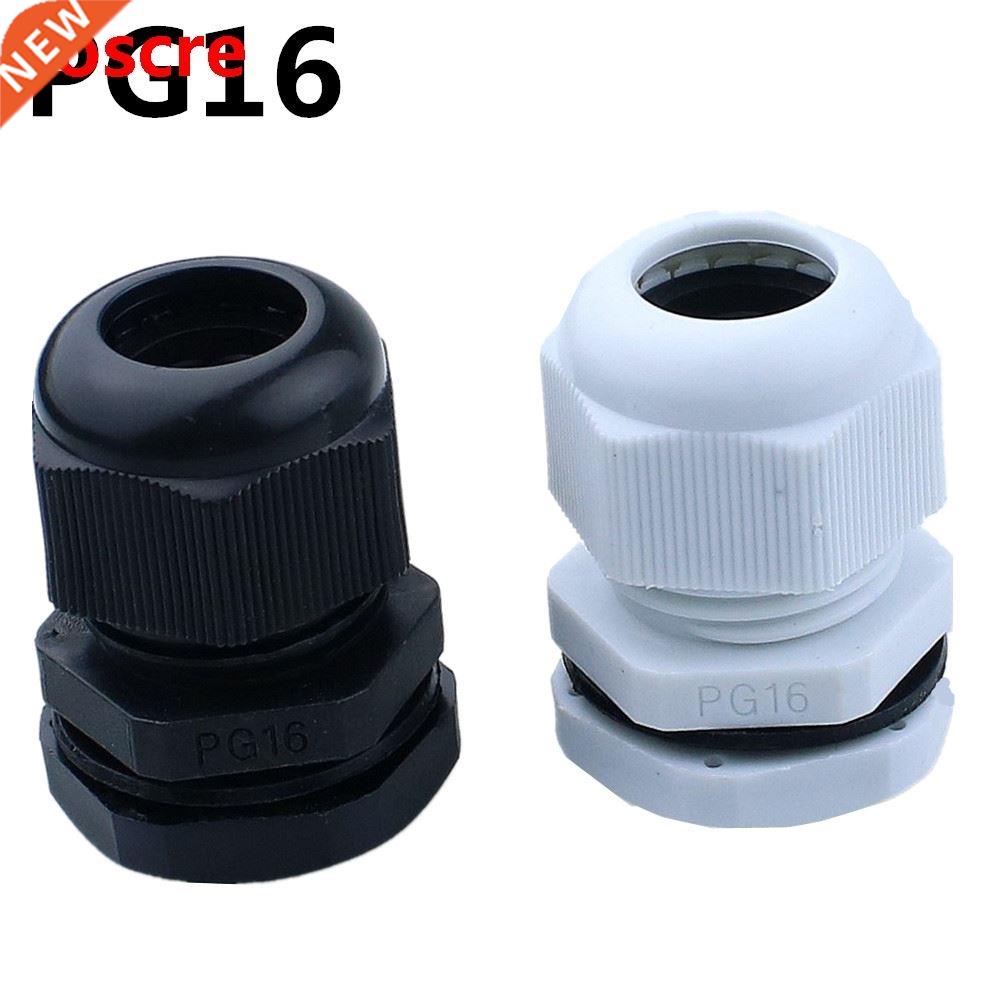 10PCS IP68 PG16 10-14MM Waterproof Nylon Cable Gland No Wate