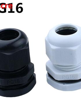 10PCS IP68 PG16 10-14MM Waterproof Nylon Cable Gland No Wate