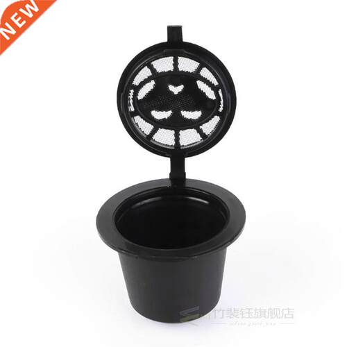 6PC/Set Reusable Nespresso Coffee Capsules Wth Spoon Brush