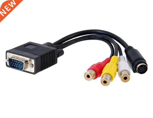 Professional VGA RCA Adapter Line S Terminal VGA To rca AV