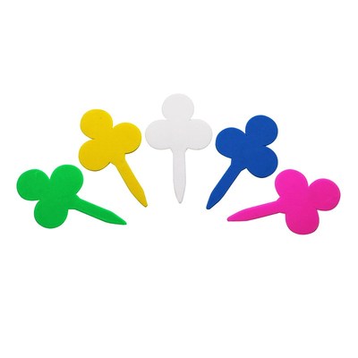 Plum-shaped Decoration Signs Garden Labels Potted Plants