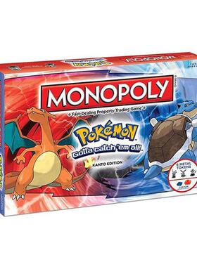 Pokemones Monopoly Toys Pokemones All English Bod Game Bo