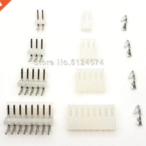 Sets CH3.96mm connector 2/3/4/5/6/7/8/9/10P CH3.96 90Degree