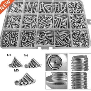 500pcs/box Socket Head Bolt Nut Screws With Box Mounting Ha