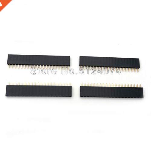 20pcs/lot Single row femle 20pin spcing 2.54 mm row pin so