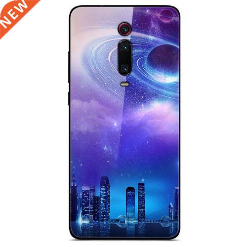 *Xiaomi Mi 9T Pro Case Mi9T Glass Back Cover Case Xiaomi Mi