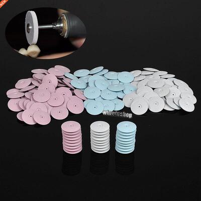30pcs Dental Polishersn Polishing Wheels Burs Silicone Disk
