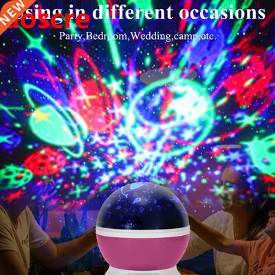 Children Bedroom Cute Night Lamp Universe Color Romantic Pro