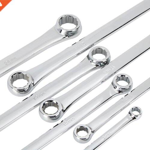 6 Pcs Extra Long Double Rng Box End Wrench Set Long Lfetm