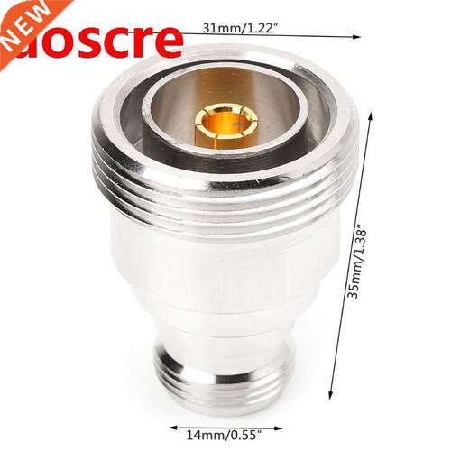 RF microwave Coaxial Adapter L29 7/16 DIN Female to N Femal