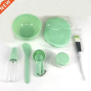 9Pcs/Set DIY Face Mask Mixing Bowl Set Mask Brush Mixing Sti