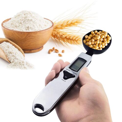 500g/0.1g Portable LCD Digital Kitchen Scale Measuring Spoon