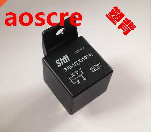 5PCS Automobile relay With plastic chair DC 24V 40A 5 pin JD