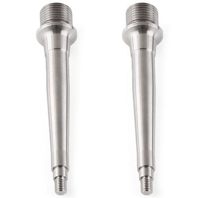 2Pcs 9m Titanium/Ti Spindle/Axles Foot Shaft Pedals Bearing