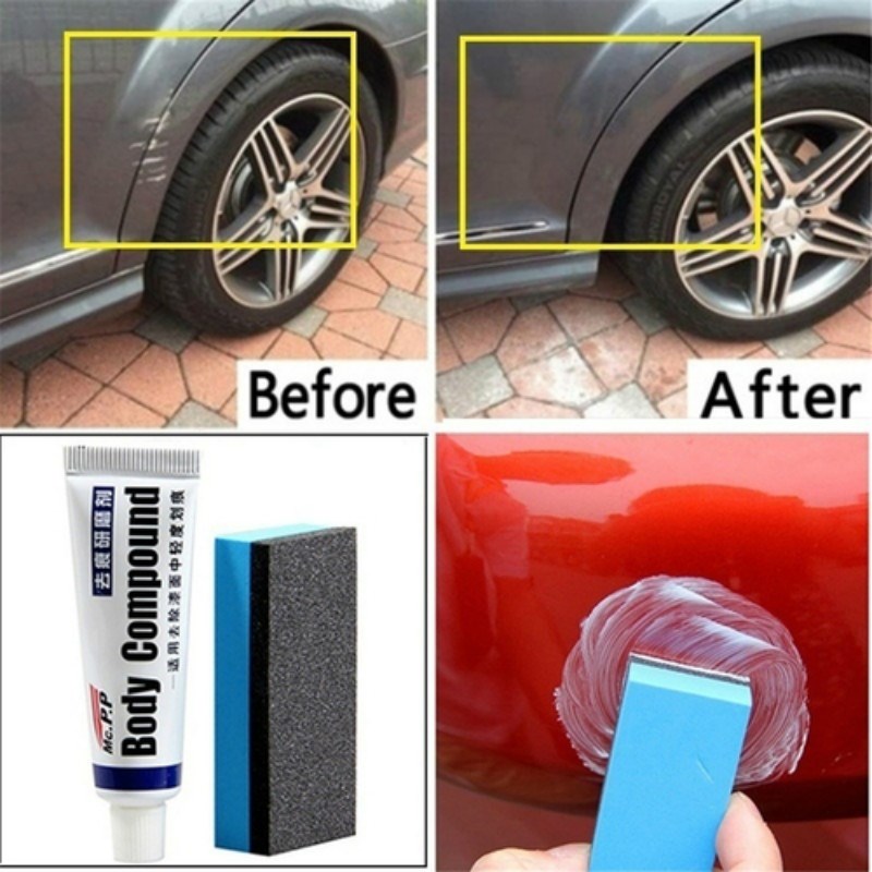 Car Repair Body Compound Paste Scratch De-mark Abrasive Pain