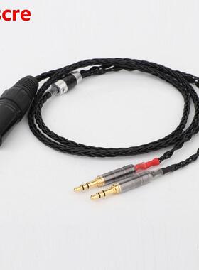 Preffair E516YE 2x.5mm HIFI 4-pin XLR Male Balanced Headpho