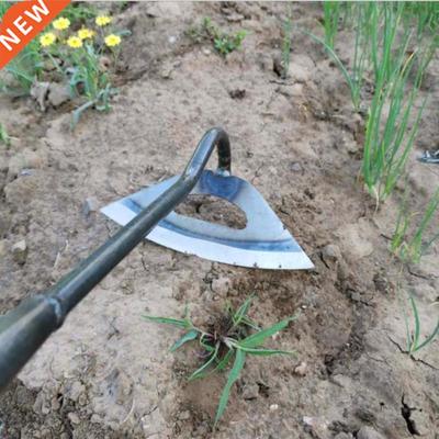 All-steel Hardened Hollow Hoe Handheld Weeding Rake Planting