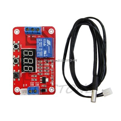 DC 12V Digital Temperature Display Module Sensor Relay Switc