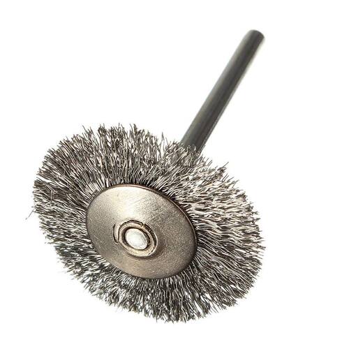 10 pcs Stainless Steel Wire Brushes Disc Brush Round Brush 2