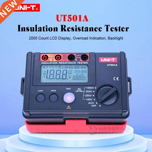 NI-T Insultion Resistnce Tester Meter T501 Megger Erth G