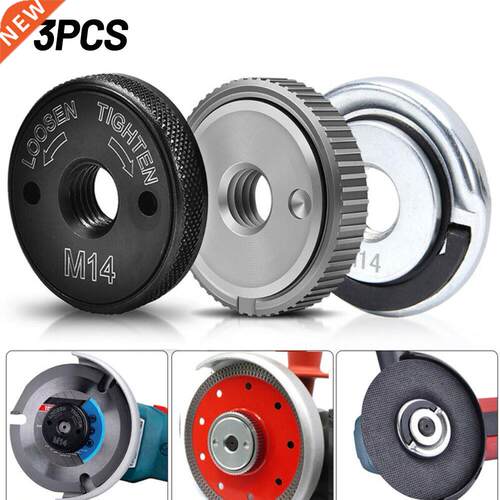 3PCS Professional Quick Release Nut M14 Screw For Bosch Meta