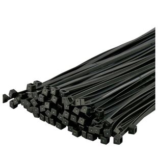 Cable Ties Cable Tie Wraps/Zip Ties Colour:Black Size:100mm