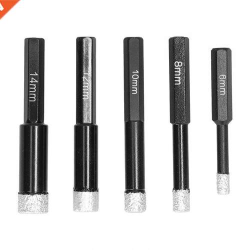 Dry Drill Bit Brazed Welding Diamond Ceramic Vitrified Tile