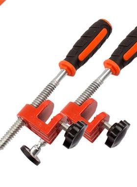 2Pcs Woodworking Edge Clamp F Clamp Quick Clamp Function Exp
