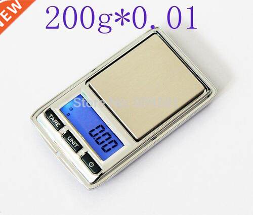 200g/0.01g Dgtal Pocket Scales LCD Dsplay Mn Electronc