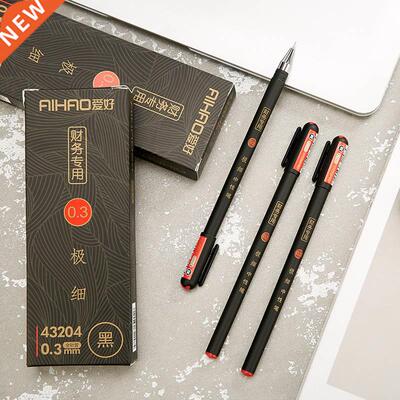 0.3mm Elegant Cute Black Finance Pens Kawaii Creative Gel P