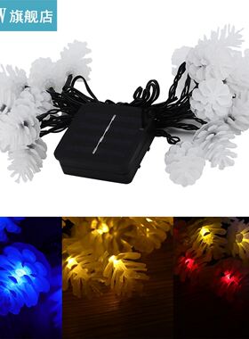 4.8m 20LED Pinecone Style Solar Powered Waterproof Lights St