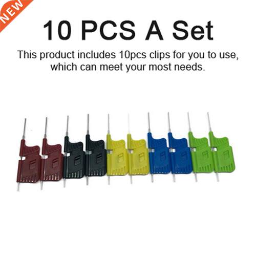 10PCS SDK08 Test Clip Set IC Test Hook Clips Electrical Test