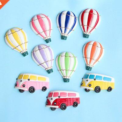 Fridge Magnet Bus Balloon Shape Refrigerator Magnet Souvenir