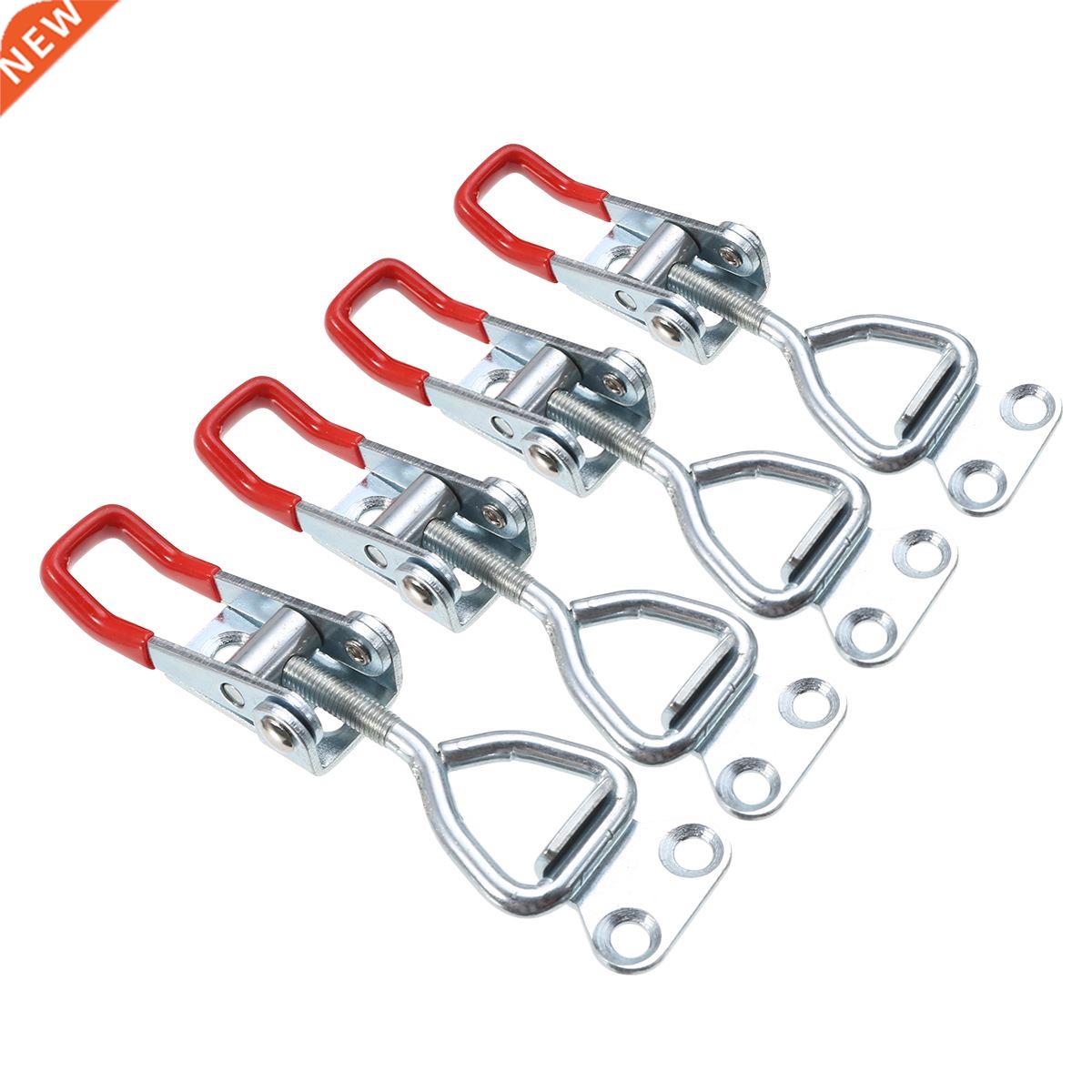 4Pcs Toggle Latch Catch Hasp Spring Loaded Cabinet Boxes Loc
