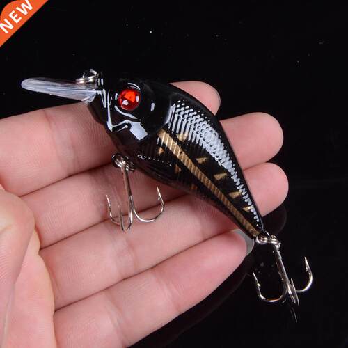 1pcs 7.5cm 10.2g Hard VIB Lures Fishing Minnow Bait reble Ho
