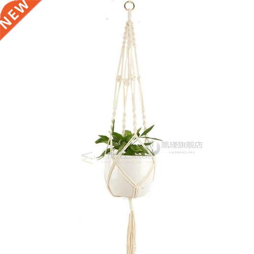 Macrame Plant Hanger Basket Flowerpot Plant Holder Macrame H