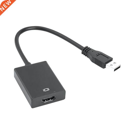 HD 1080P USB .0 To HDMI-Compatible Adapter External Graphic