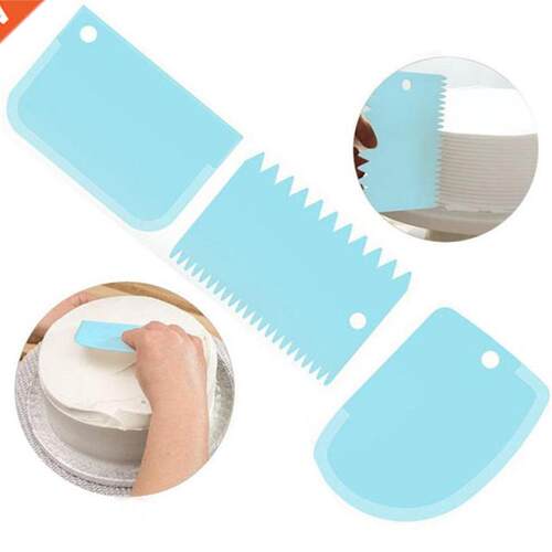 3PCS/Lot Crem Scrper Smo DIY Cke Decorting Fondnt