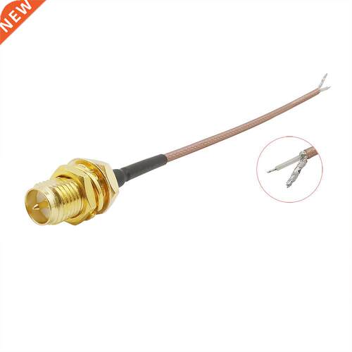 1Pcs RP SMA Female Jack Bulkhead Pigtail Cable RG178 Connect