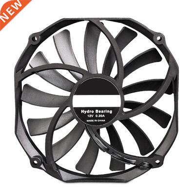 13-Blades CPU Cooling Silent Chassis Cooling Fan 12V 4Pin Co