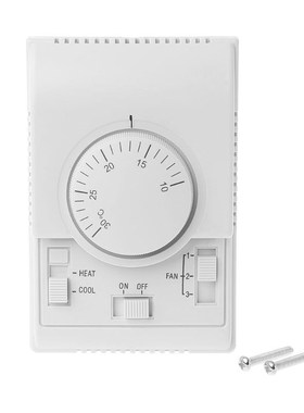 AC 220V Room Mechanical Thermostat Temperature Controller Sw