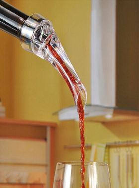 1 pcs High Quality Transparent Acrylic Red Wine Aerator Quic