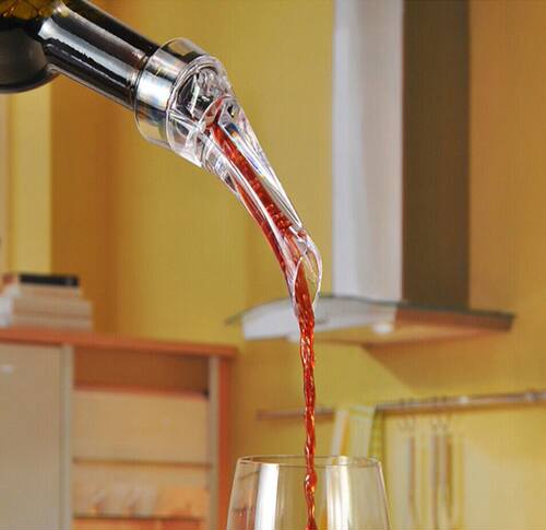 1 pcs High Quality Transparent Acrylic Red Wine Aerator Quic
