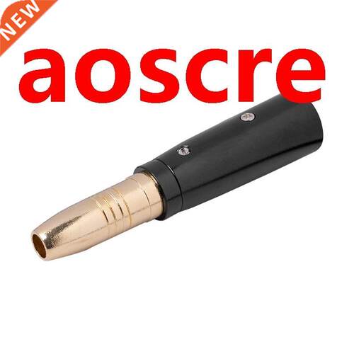 XLR Male to 6.35mm Mono Fale Jack Audio Adapter Tip Plug C