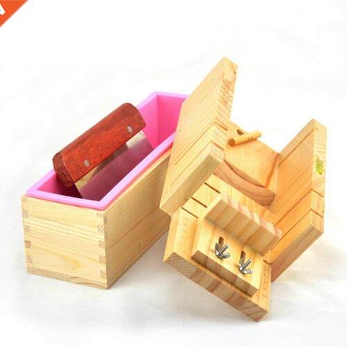1/3pcs Soap Making Tools Set Adjustable Wooden Soap Cutter B