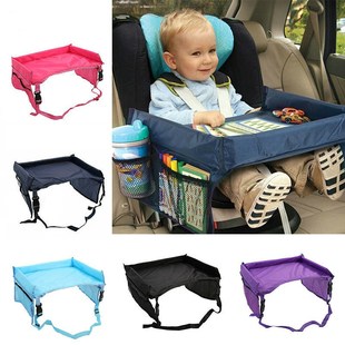 Waterproof Baby Car Seat Organizer Tray Stroller Kids Toy Fo